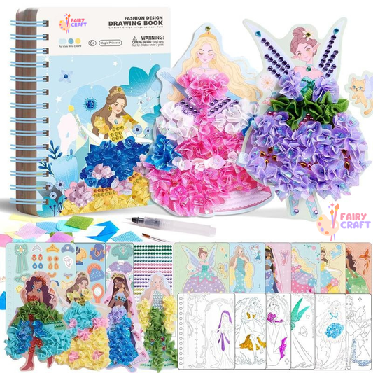 FairyCraft™ 4 in 1 Arts & Crafts Book