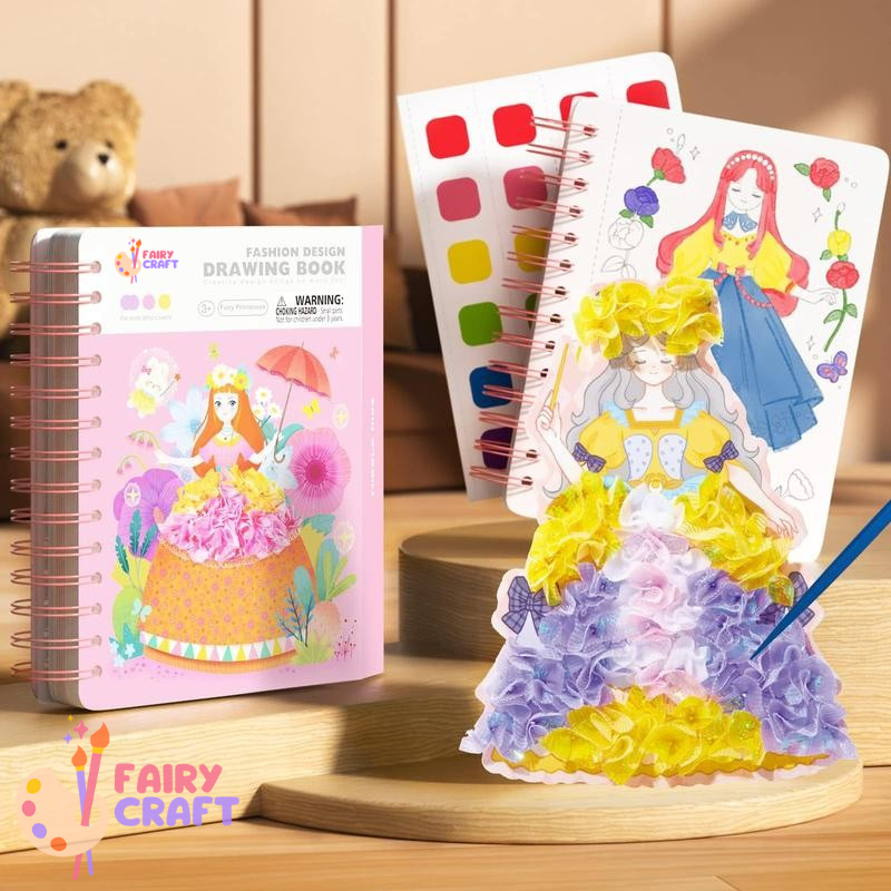 FairyCraft™ 4 in 1 Arts & Crafts Book