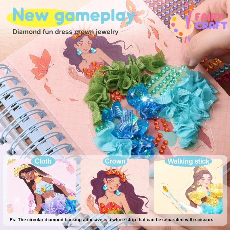 FairyCraft™ 4 in 1 Arts & Crafts Book