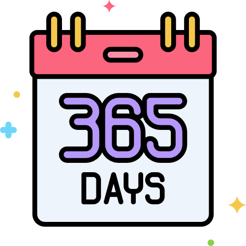 365 Day Happiness Guarantee
